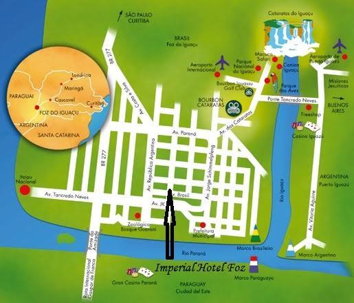 Imperial Hotel Foz do Iguaçu Exteriör bild